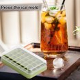 thumbnail image 6 of Ice Cube Trays, Easy Release Stackable Ice Cube Making Mold for Cocktails with Lid, Ice Cube Making Gadget for Whiskey, Tequila, Vodka, Bar Tool, 6 of 9