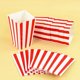 thumbnail image 5 of 10 cajas de papel para palomitas de maíz, baldes con rayas rojas y blancas, bolsas, contenedores para bocadillos para noches de cine, cumpleaños, fiestas de carnaval, 5 of 5
