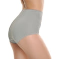 thumbnail image 5 of Angelina Women's Nylon High Waist Classic Briefs (12-Pack), 5 of 6