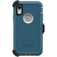 thumbnail image 2 of OtterBox DEFENDER SERIES SCREENLESS EDITION Case for iPhone Xr - Frustration Free Packaging - BIG SUR PALE BEIGE/CORSAIR, 2 of 9