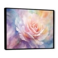 thumbnail image 2 of Designart "Soft Petal Whisper" Rainbow Floater Framed Canvas Prints, 2 of 5