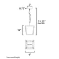 thumbnail image 3 of 20261CVBK Maxim Lighting Montauk - 1 Light Pendant, 3 of 5