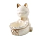 thumbnail image 5 of Estatua de gato de la suerte de resina para decoración del hogar, organizador de escritorio, bandeja de almacenamiento Crema, 5 of 9