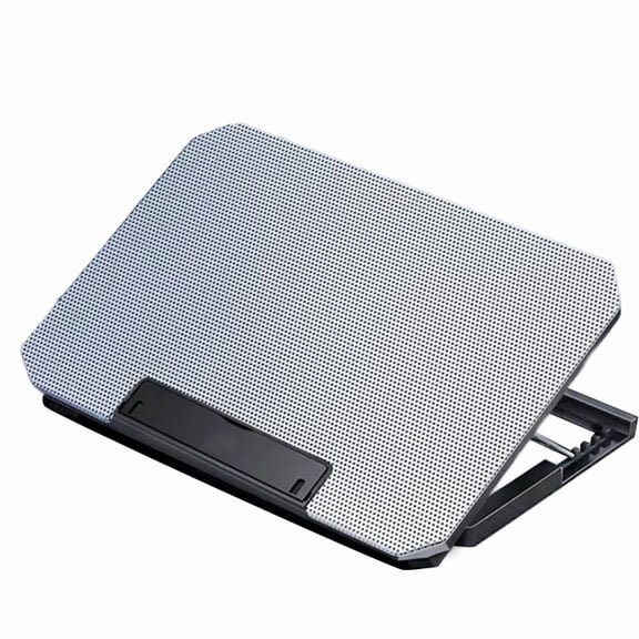 Gaming Laptop Cooler for 12-16 Inch Notebook Laptop Cooling Pad Wind 2 Fans Heat Sink Laptop Stand Radiator Silver