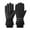 C-Dark Black, variant on Moocorvic Winter Gloves Women Leather Fleece Womens Gloves for Cold Weather Windproof Driving Gloves(Khaki)