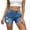Light Blue, variant on Denim Shorts Women,Womens Jean Short Cut Off Denim Shorts High Waist Ripped Distressed Stretchy