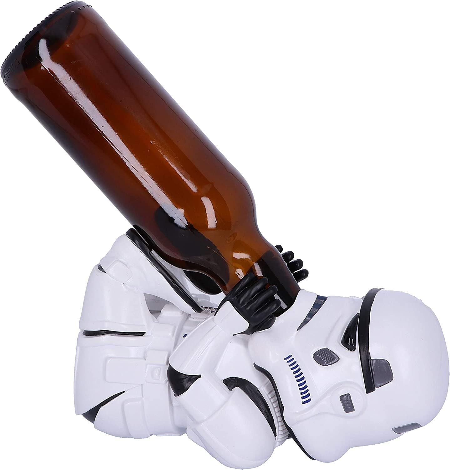 Nemesis Now Original Stormtrooper Sci-Fi Weinflaschenhalter Figur weiß, One Size
