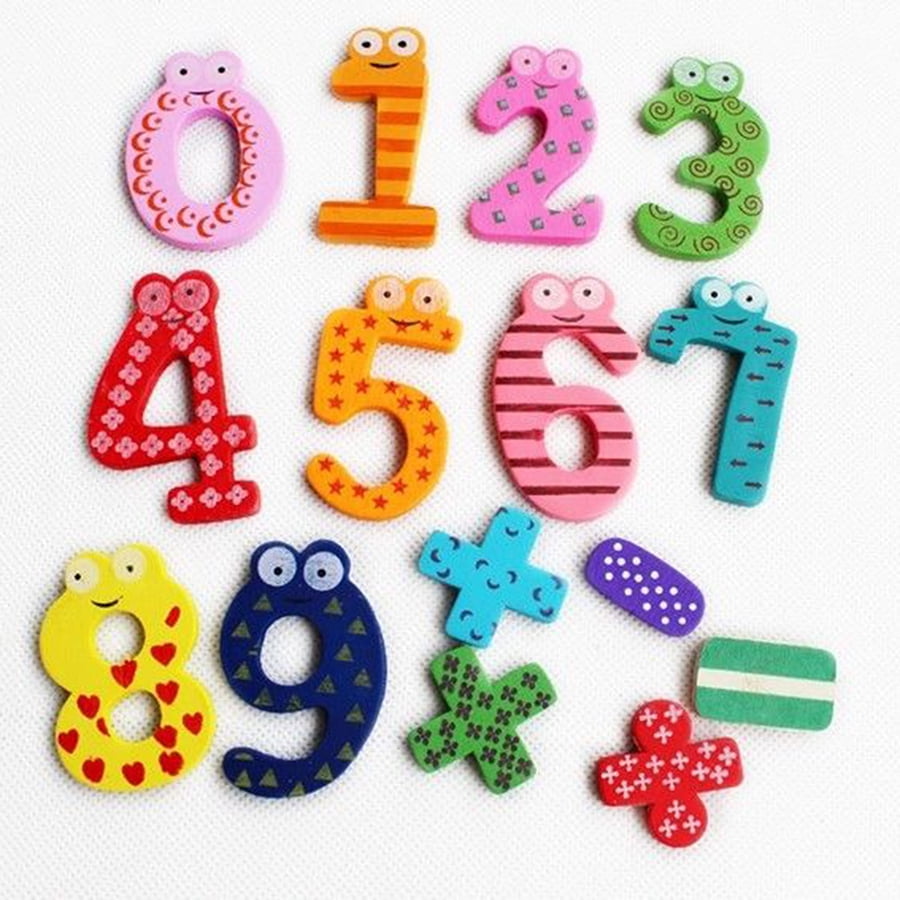 Magnetic Educational Toy Alphabet Letters Numbers Fridge Magnets 0-9 A-Z Kids 