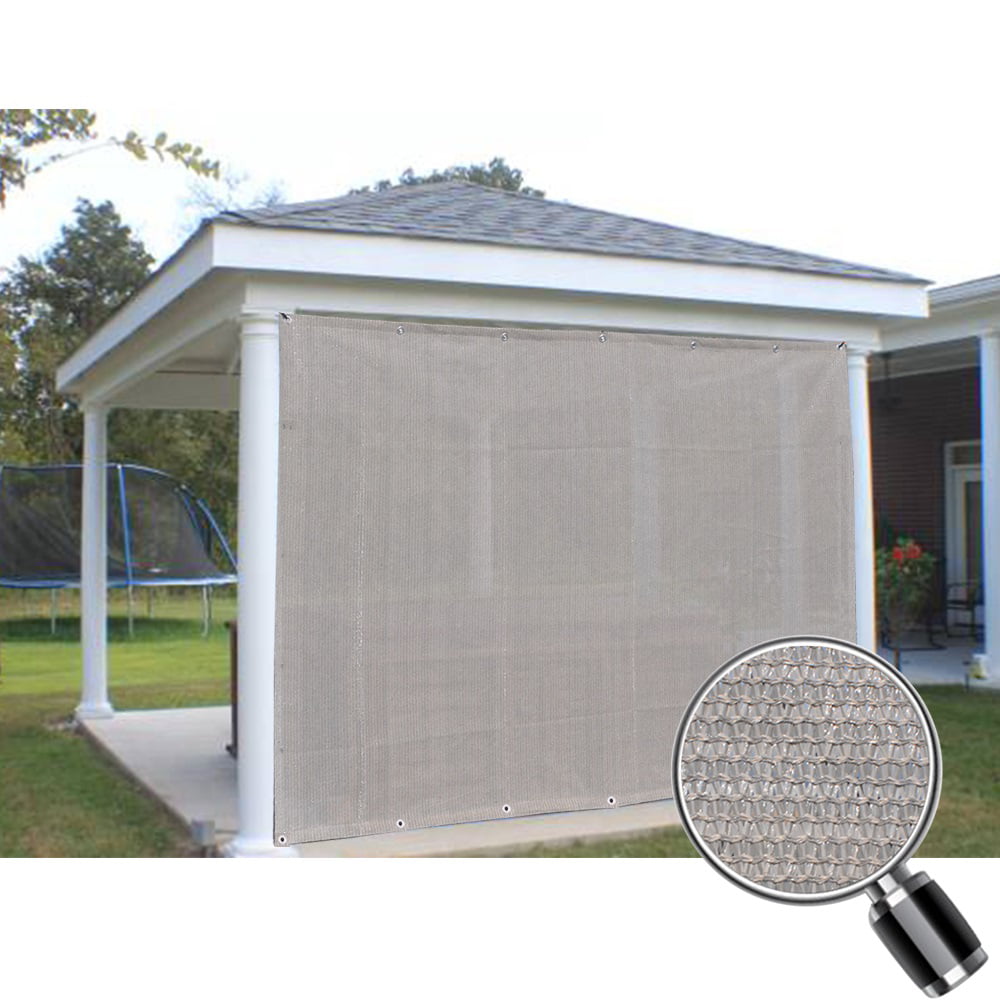 Ppergola with Ready-tie up Rope Shatex 90% Wheat 12x20ft Shade Panel for Patio 
