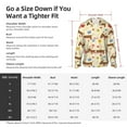 thumbnail image 4 of Yiaed Dachshund Dog And Flower Print Sun Shirts UPF 50+ Protection Hoodie Rash Guard Shirt UV Shirt Long Sleeve Fishing Outdoor Lightweightase-Small, 4 of 5