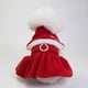 thumbnail image 3 of Disfraz navideño Xihbxyly para perros Ropa de Invierno Falda Estilo fiesta, 3 of 6