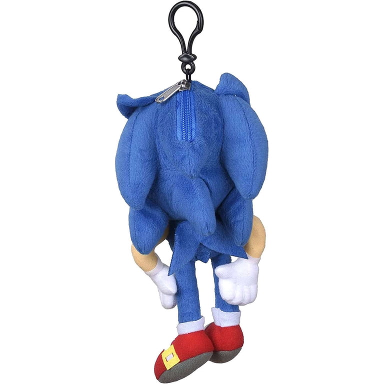 Sonic The Hedgehog Sonic Plush Bag Clip - Walmart.com