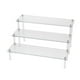 thumbnail image 5 of Estante de soporte de escalera de escalera de coche modelo de maquillaje de estante de acrílico de 2x 3 niveles para, 5 of 9