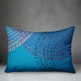 thumbnail image 3 of Creative Products Bright Blue Dash Circles 14x20 Indoor / Outdoor Pillow, 3 of 3