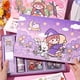 thumbnail image 5 of Matsuzay 100X Cute Sticker Memo Note Set de papelería multicolor de larga duración repetible pegar escuela estudiante accesorios pinturas, 5 of 6