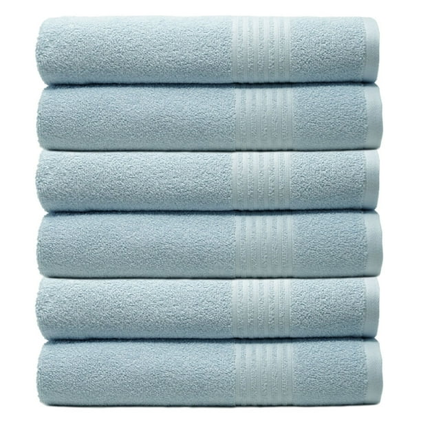 Ring Spun 100% Cotton Highly Absorbent Daily Us Details about   Bath Towels Set of 4 Pink 27x54