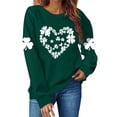 thumbnail image 4 of POTETI St Patricks Day Sweatshirt Women Long Sleeve Crew Neck Shirts Tops, 4 of 4