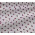 thumbnail image 5 of oneOone Cotton Jersey White Fabric Block Craft Projects Decor Fabric Printed By The Yard 58 Inch Wide-KB, 5 of 5