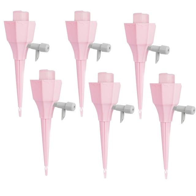 Self Watering Spikes Devices Control Universal Outdoor Indoor 6pcs ABS Valve A Slow-Release Adjustable Plant Waterer