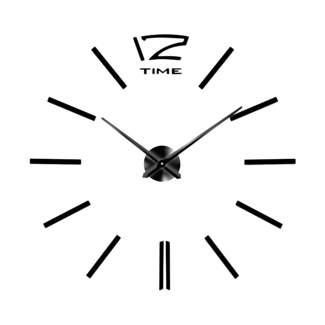 Reloj de pared decorativo perfecl 3D espejo acrílico