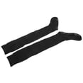 thumbnail image 4 of Calcetines de yoga para mujer Medias altas hasta el muslo cálidas antideslizantes para fitness Deportes de baile latino Negro, 4 of 14