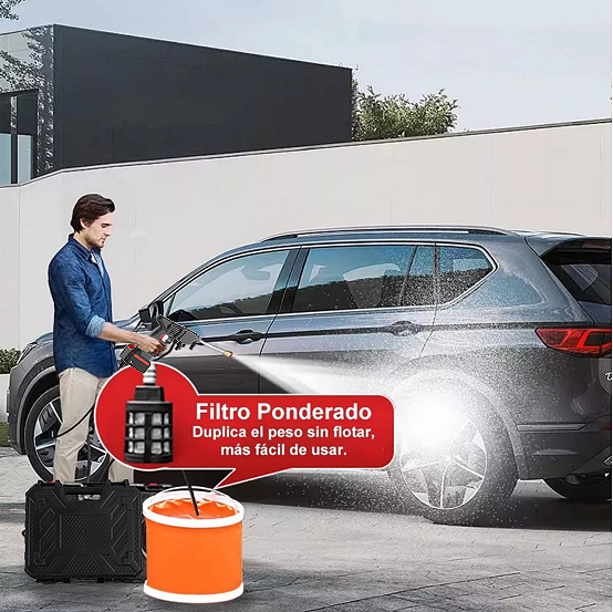 Portable Wireless Car Washer Cordless Mini Pressure Higher Cleaning Capability Foam Jet Easy Water Wash Battery Washing Gun
