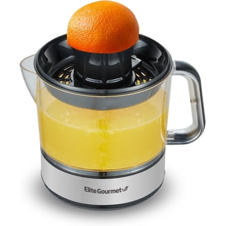 Elite Gourmet 24 oz Citrus Press Juicer, Black - Walmart.com
