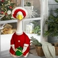 thumbnail image 3 of Christmas Goose Costume Set - Festive Outfit with Hat for Outdoor Garden Decoration - Ideal for Patios, Porches, and Lawn Displays - Includes Clothes and Hat - Perfect for Garden Enthusiasts, 3 of 5