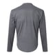 thumbnail image 3 of Camisas s Para Hombre Camisa al libre sin cuello de color sólido de manga larga de algodón de otoño e invierno para hombre (Grey, L), 3 of 5