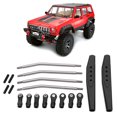 thumbnail image 3 of JUEGO DE BRAZOS DE ARRASTRE TRASEROS RC, BRAZOS DE ARRASTRE TRASEROS DE METAL CON KIT DE VARILLE DE LINACE DE DESCENSIÓN PARA COCHE AXIAL RR10 90048 90053 RC, 3 of 7