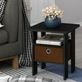 thumbnail image 4 of Furinno Andrey End Table Nightstand with Bin Drawer Set of 2, Multiple Colors, 4 of 5