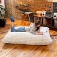 thumbnail image 6 of Jaxx Pillow Saxx 5.5-Foot Faux Fur - Luxuriously Soft Bean Bag Floor Pillow and Lounger, Mondo Ivory, 6 of 7