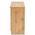 thumbnail image 3 of Baxton Studio Colburn 6-Drawer Oak Brown Finished Wood Storage Dresser, 3 of 8