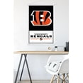 thumbnail image 2 of NFL Cincinnati Bengals - Logo 21 Wall Poster with Wooden Magnetic Frame, 22.375" x 34", 2 of 5