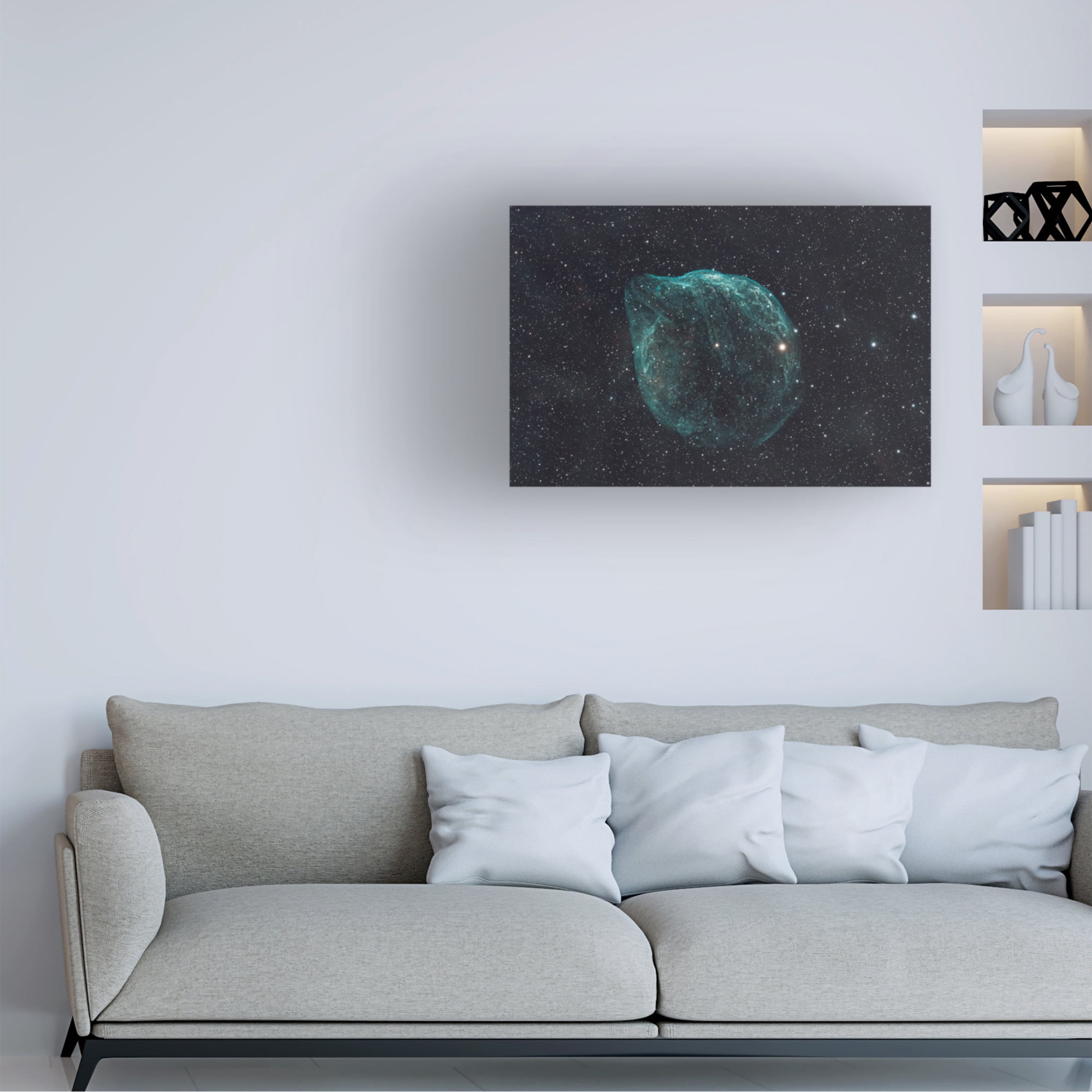 Trademark Fine Art James Zhen Yu DOLPHIN NEBULA SHARPLESS 2 308 Canvas Wall Art