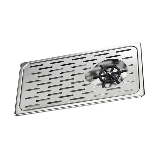 DOLITY Stainless Steel Glass Rinser Sink Accessories Bar Glass Rinser for Kitchen Hotel primary color