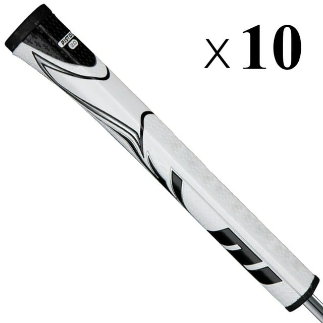 Putter Grip- Soft Polyurethane Material, Light Weight Golf Grips,Anti-Slip Pattern, Comfortable Feel,6 Color to Choose. 23SS 2.0 BK WH 10PCS
