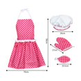 thumbnail image 2 of Partheme Novelty Toys 2 Counts Chef Set for Kids Kitchen Cooking and Baking Kits Dress Up Role Play Toys Red, 2 of 5