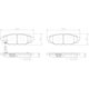 thumbnail image 2 of BALATAS CERAMICAS LEGACY 2007 SUBARU 2.5L H4 Traseras BREMBO ., 2 of 5
