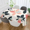 thumbnail image 2 of Yayeee Tablecloths 60" x 108" Rectangle Wrinkle Resistant Party Table Cover, Black Retro Flower, 2 of 8