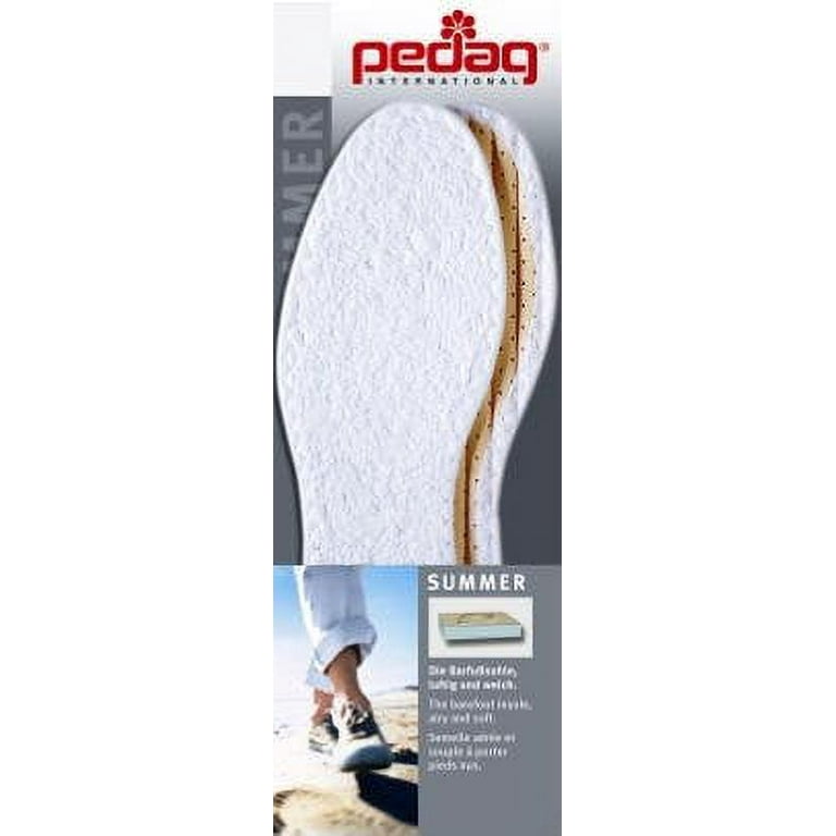 Pedag Summer White Cotton Terry Cloth Size US 9W EU 39 1 pair