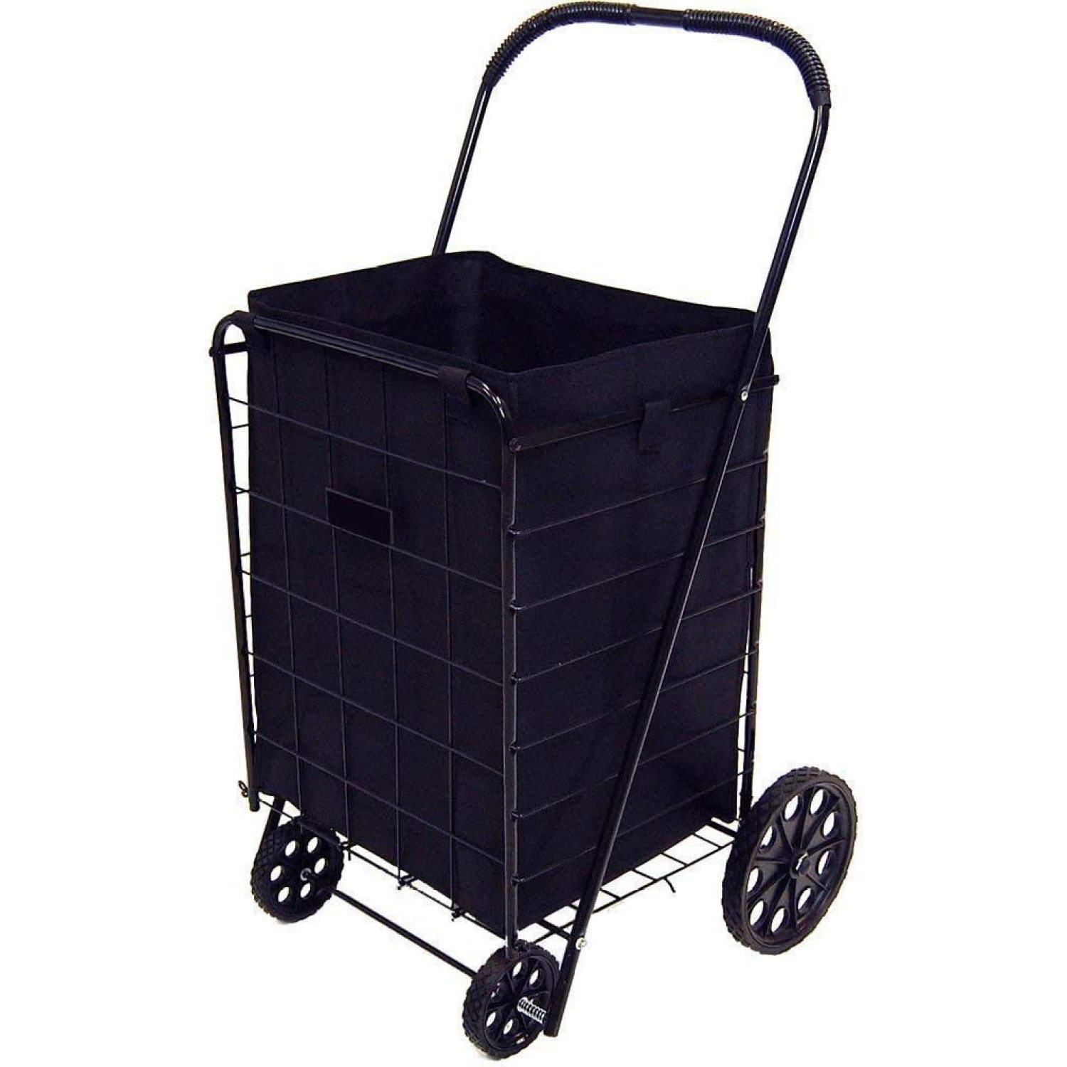 Shopping Cart Liner 18 X 15 X 24 BLACK Square Bottom Fits Snugly Into a Standard Shopping Cart