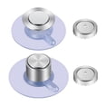 thumbnail image 2 of DOLITY Stainless Steel Soap Holders Wall Mounted Seamless Sticker Suction Cup Organizer cone, 2 of 3