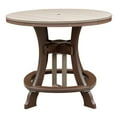 thumbnail image 4 of OS Home and Office CR130WWTB-K Five Piece Round Counter Height Dining Set, 4 of 8