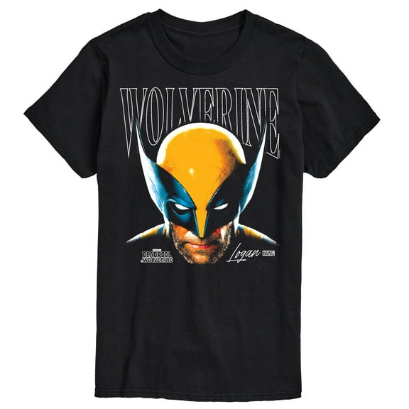 Marvel Wolverine - Masked Face - Men's Short Sleeve Graphic T-Shirt