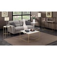 thumbnail image 4 of Convenience Concepts Gold Coast Slim Accent Sofa Console Table, Gold/Faux Marble, 4 of 4