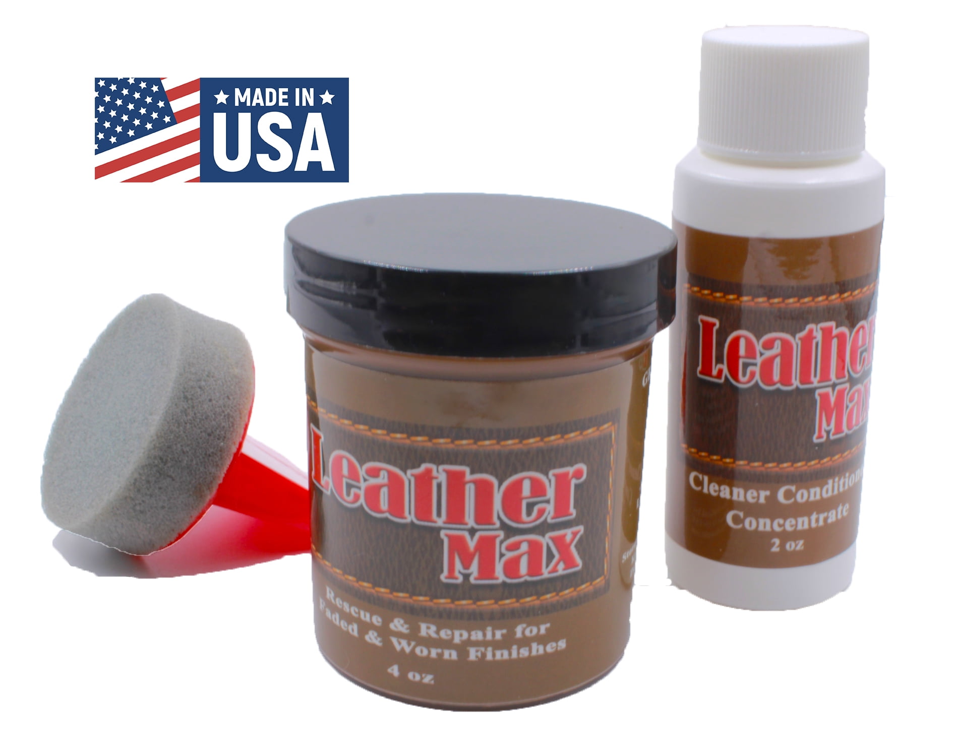 Leather Repair Kit/Leather Color Kit/Cleaner / Color Restorer/Sponge