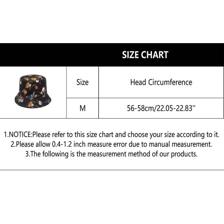 Willbest Cowboy Hats for Men Bulk Northeast Large Flower Pattern Fisherman Hat Double Sun Hat Female New Spring and Summer Fashion Outdoor Sunscreen