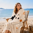 thumbnail image 6 of Tepsmf Flannel Throw Blanket 59x39 IN Soft Decorative Blanket for Sofa Bed Indoor Home Use Bedroom Living Room Cozy Relaxation, 6 of 6