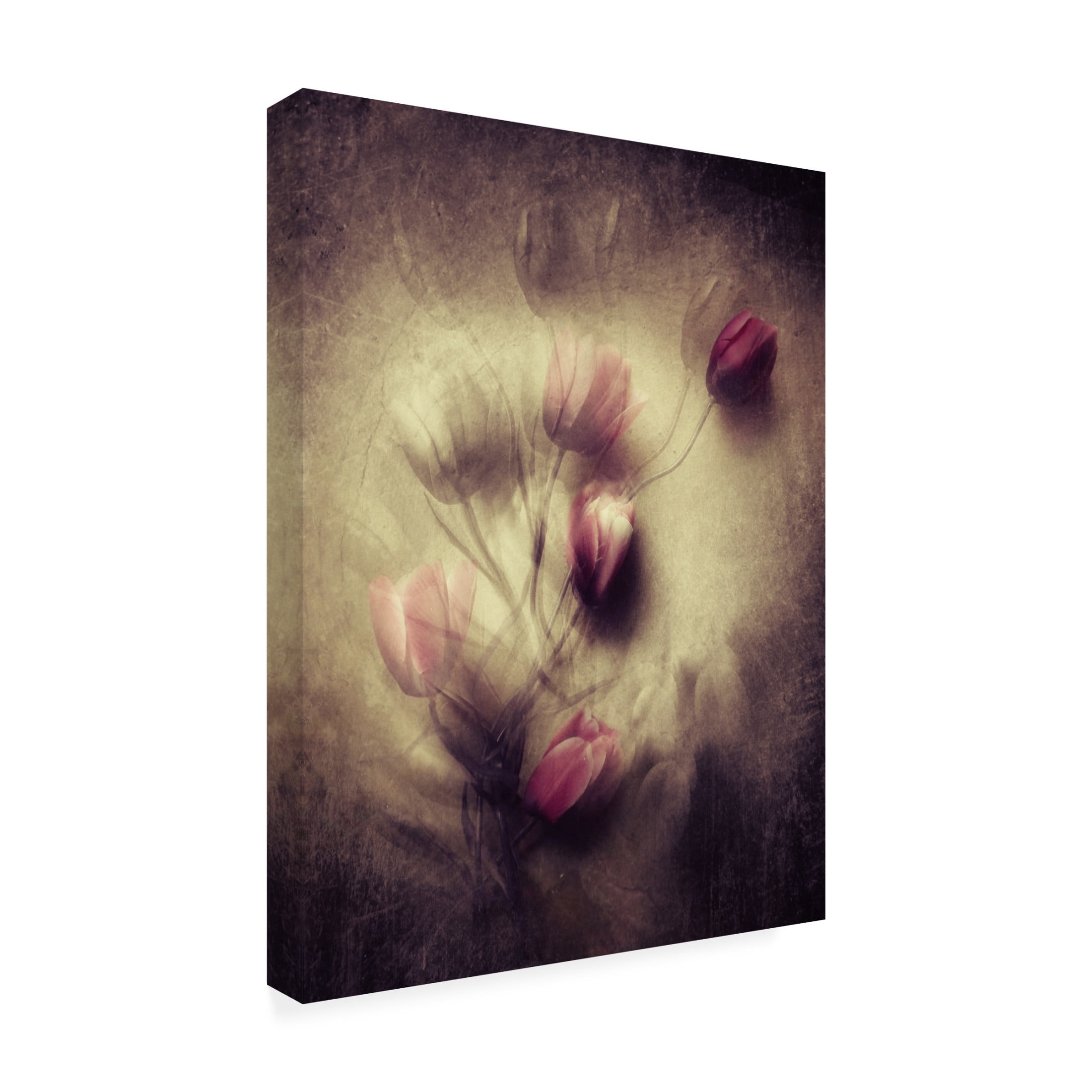 Canvas Wall Art - Kahar Lagaa 'Love Will Be There' Wall Art for Living Room, Bedroom, or Office Décor by Trademark Fine Art - 14 x 19 Inches